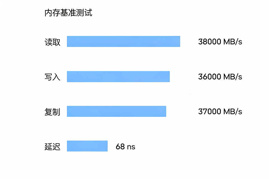 内存读写复制延迟基准测试全覆盖