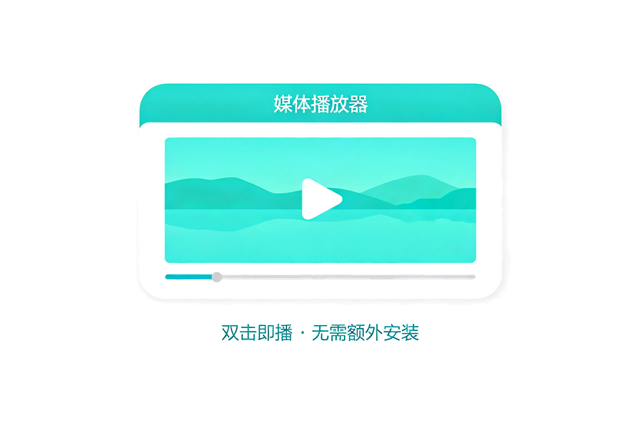 內置MPC-HC，裝完即可播放無需另配
